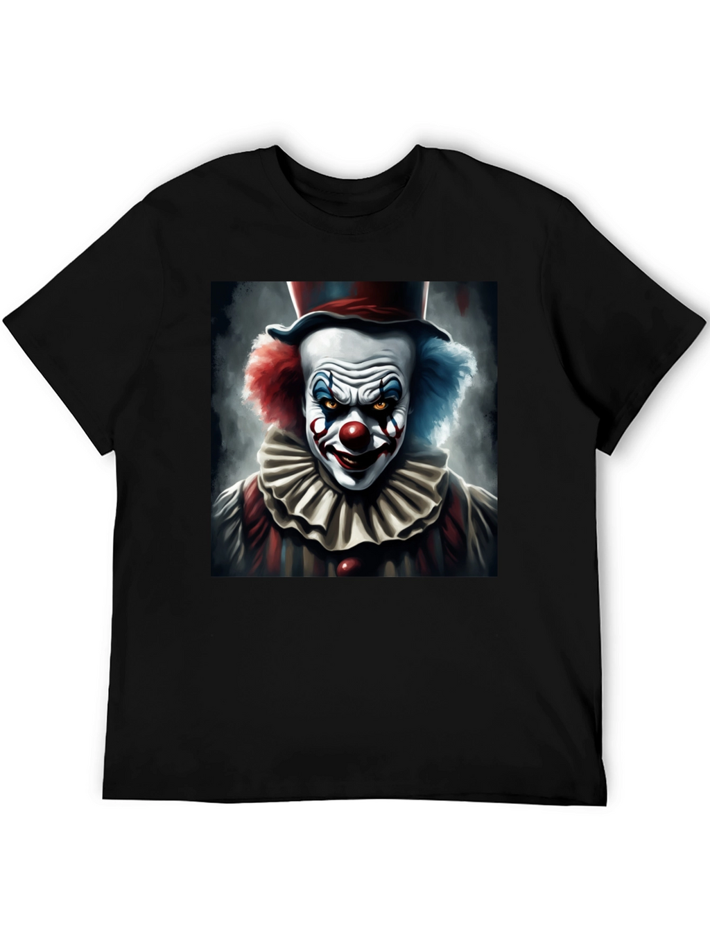 Evil Clown Graphic Tee - Dark Humor T-Shirt
