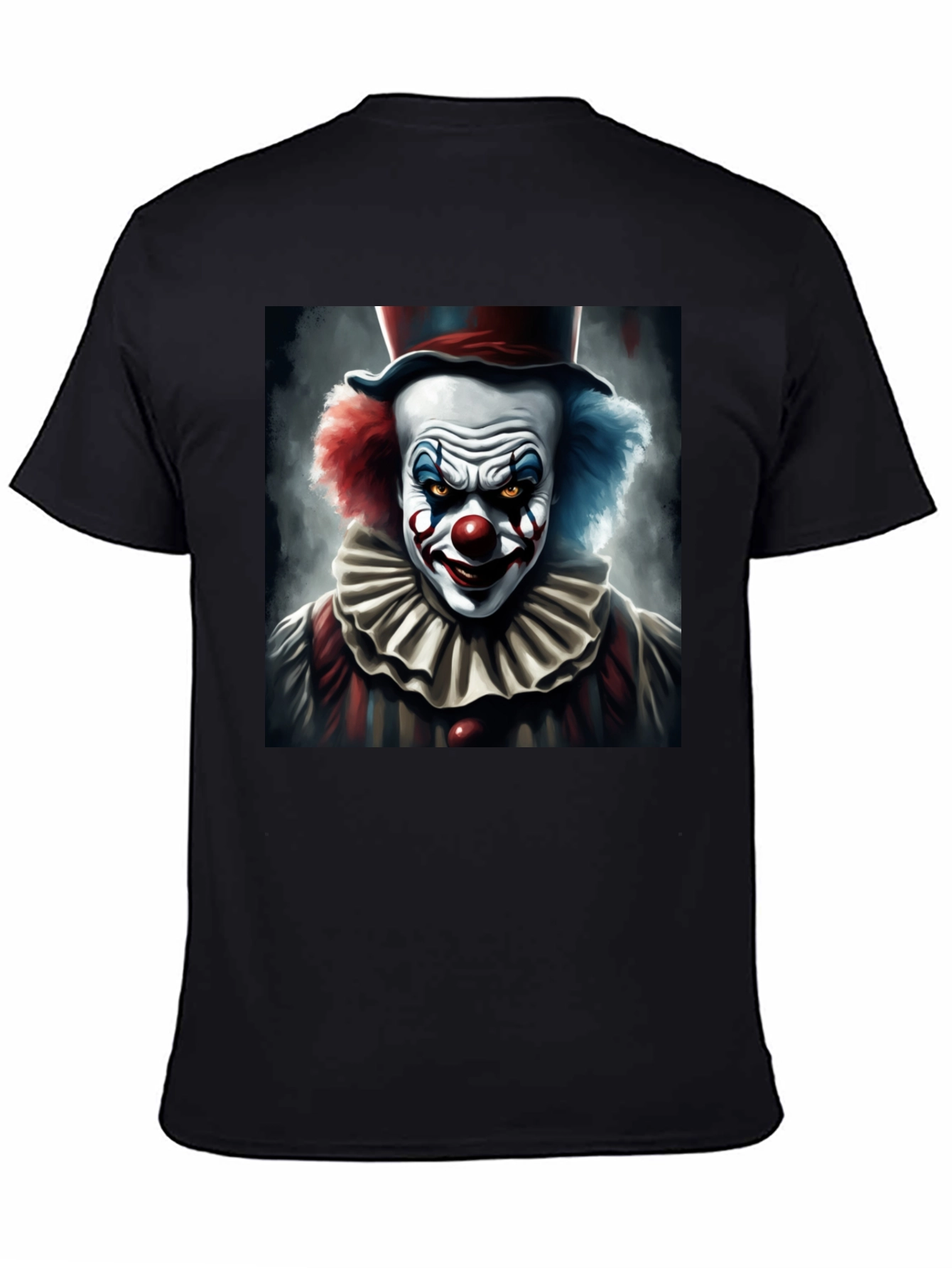 Evil Clown Graphic Tee - Dark Humor T-Shirt