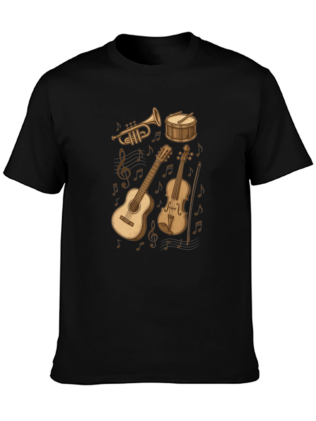 Musical Instrument Graphic Tee