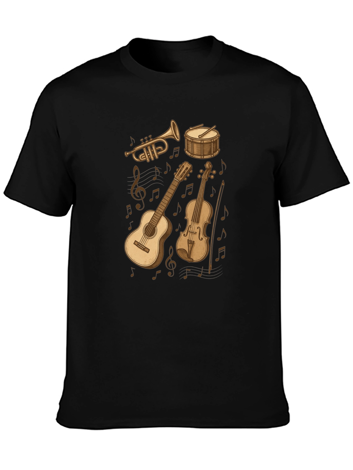 Musical Instrument Graphic Tee