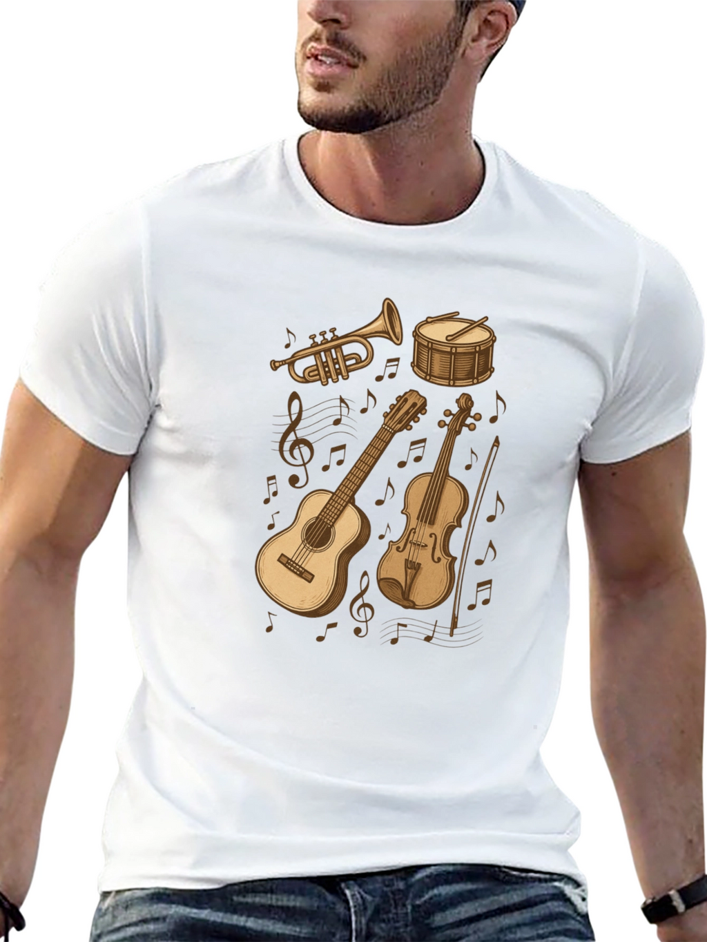 Musical Instrument Graphic Tee