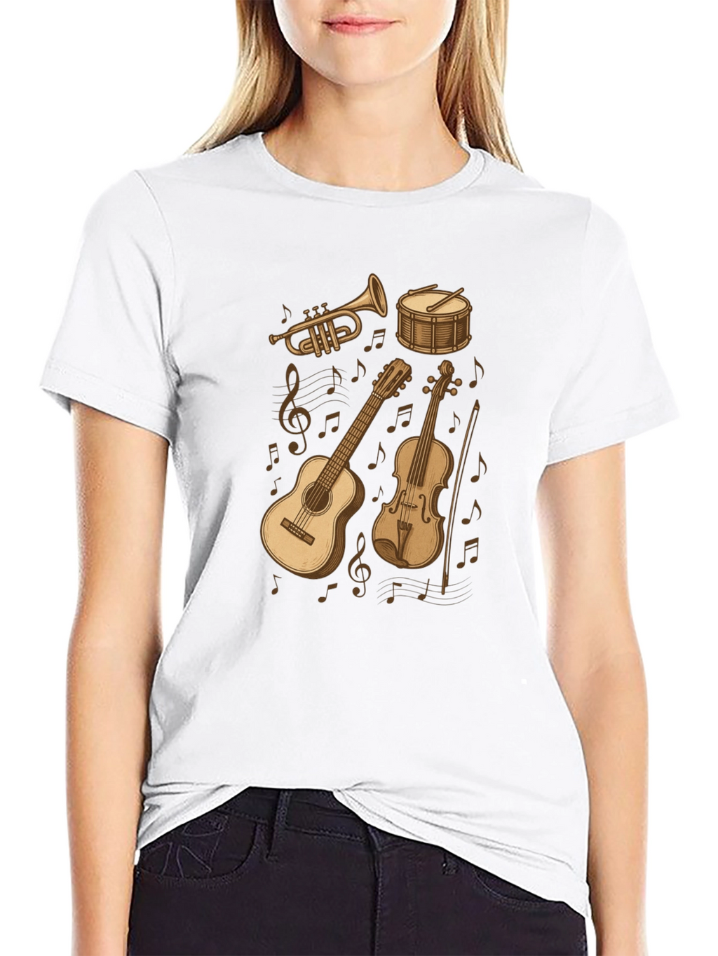 Musical Instrument Graphic Tee