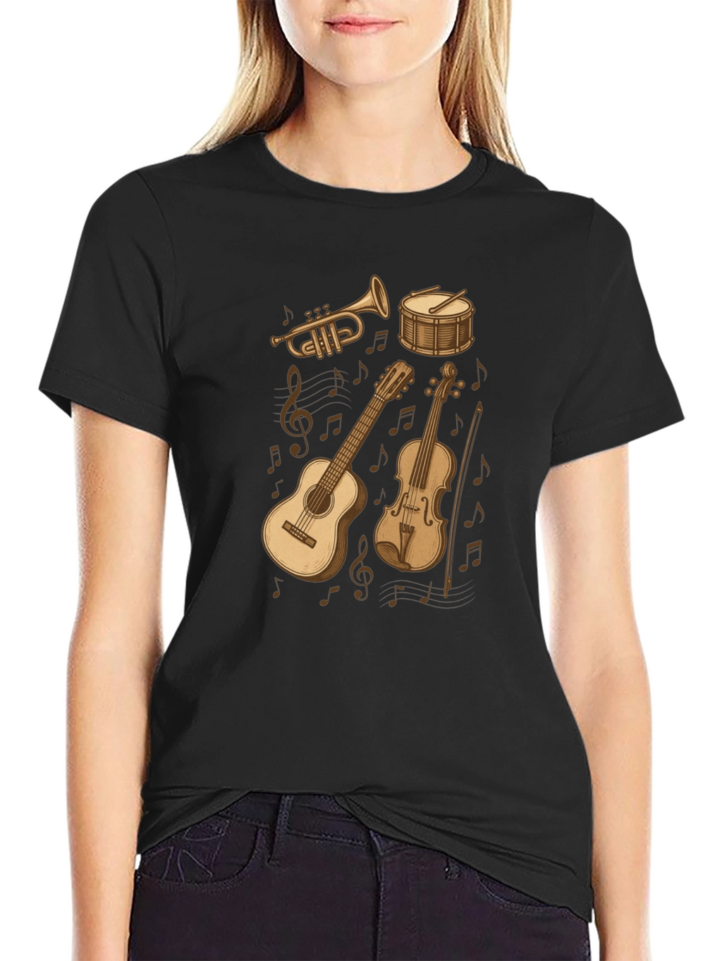 Musical Instrument Graphic Tee