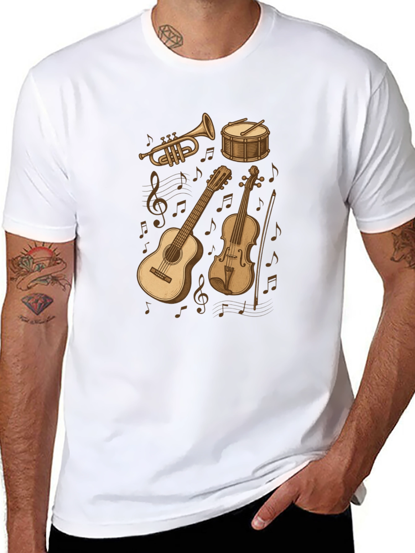 Musical Instrument Graphic Tee