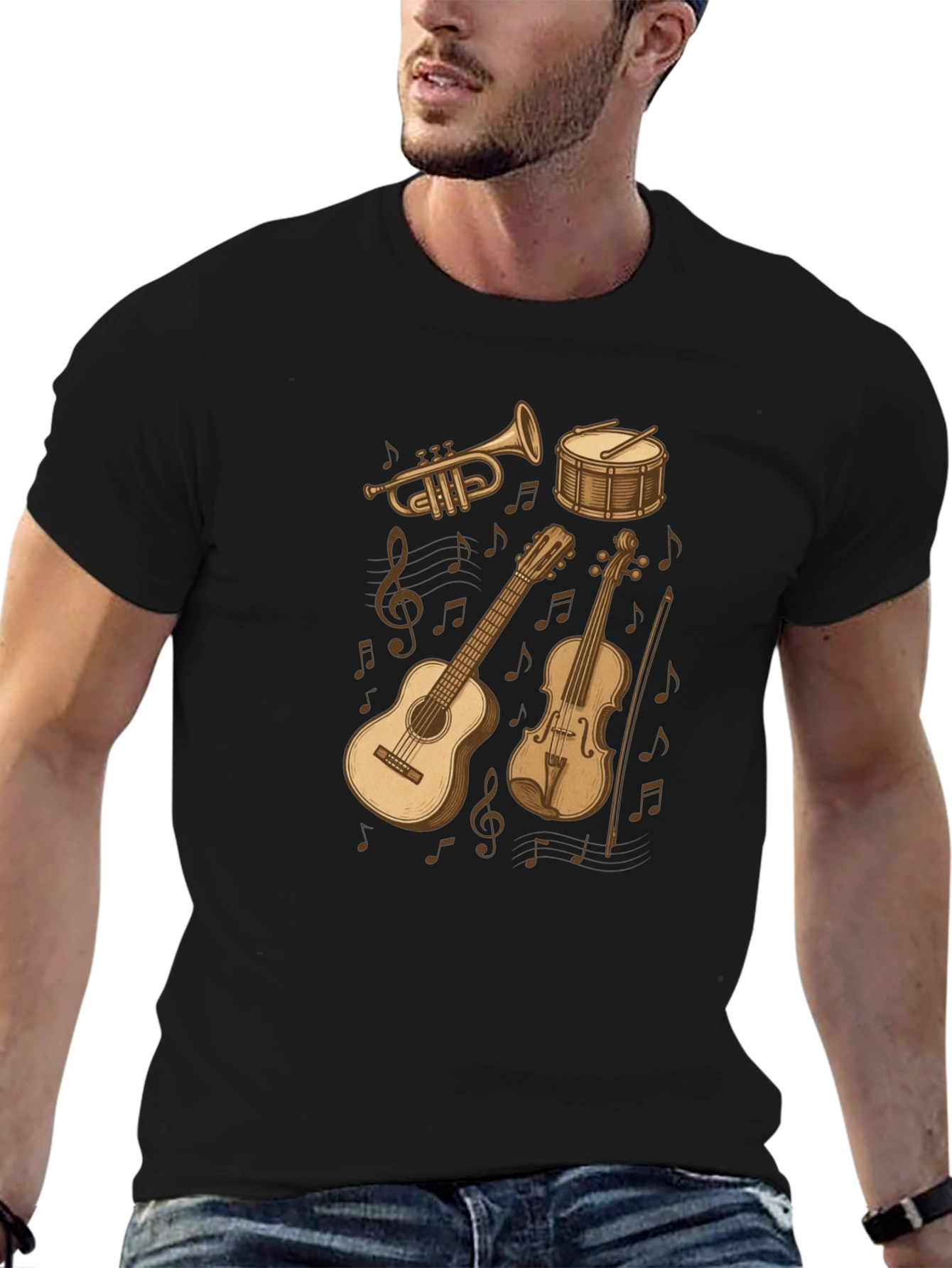 Musical Instrument Graphic Tee