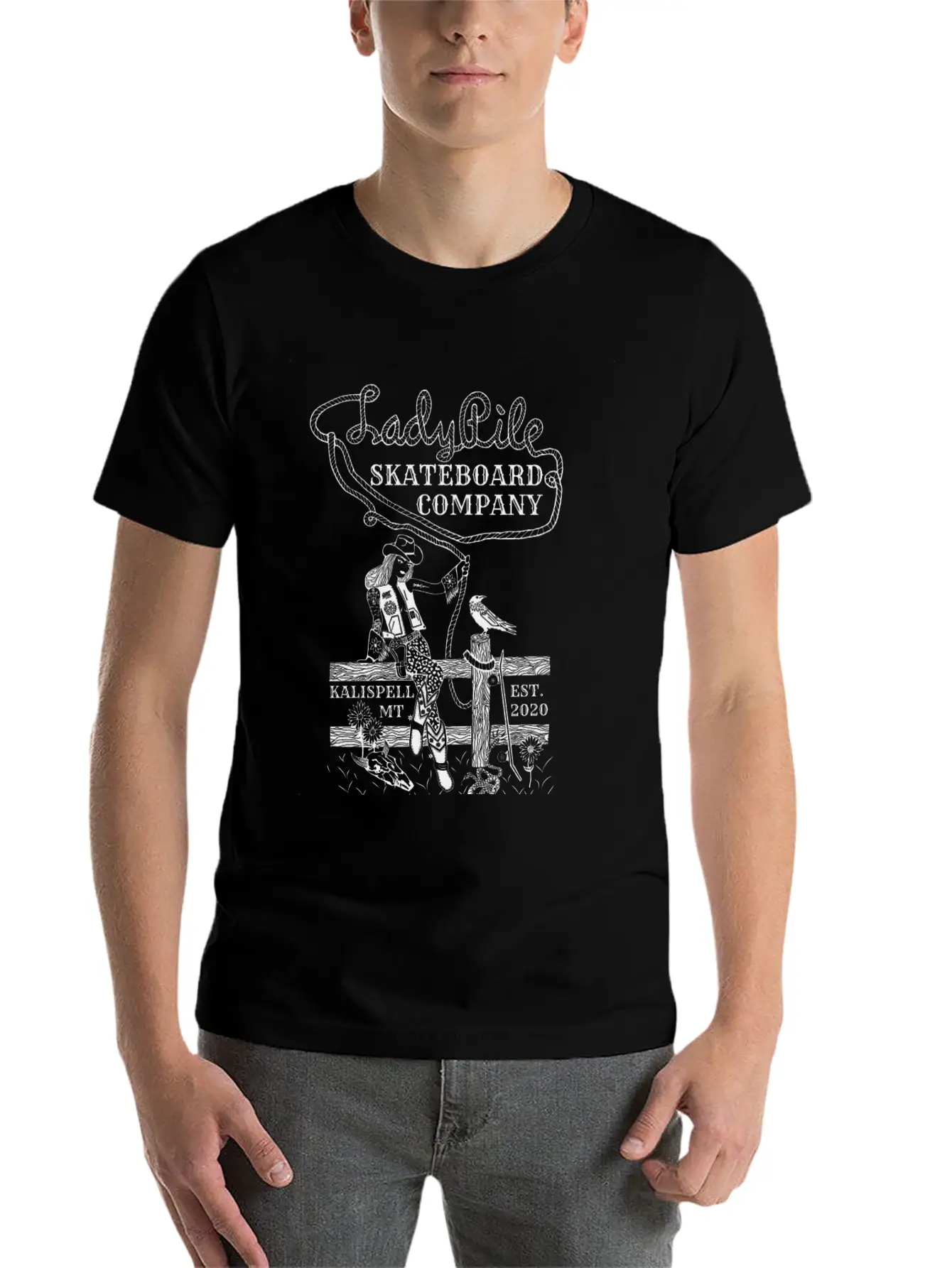 Wranglin" Unisex Casual T-Shirt – Clean Design For Daily Comfort