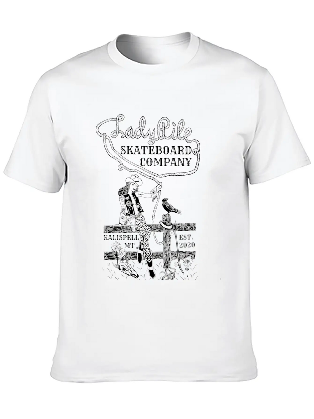 Wranglin" Unisex Casual T-Shirt – Clean Design For Daily Comfort