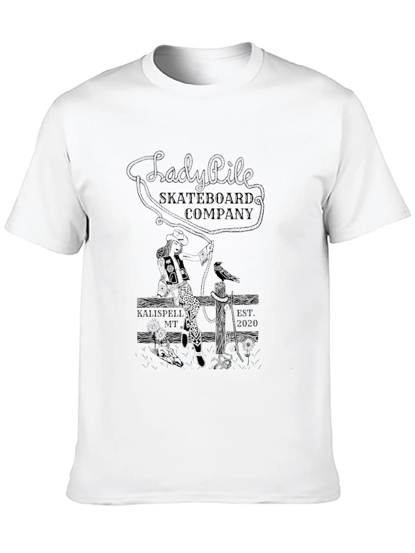 Wranglin" Unisex Casual T-Shirt – Clean Design For Daily Comfort