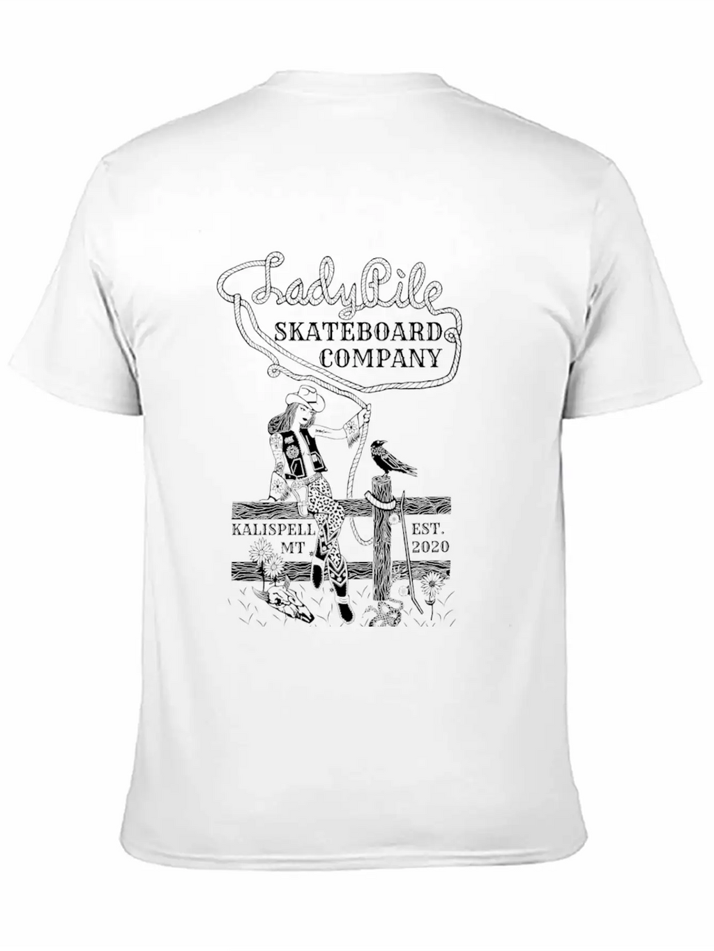 Wranglin" Unisex Casual T-Shirt – Clean Design For Daily Comfort