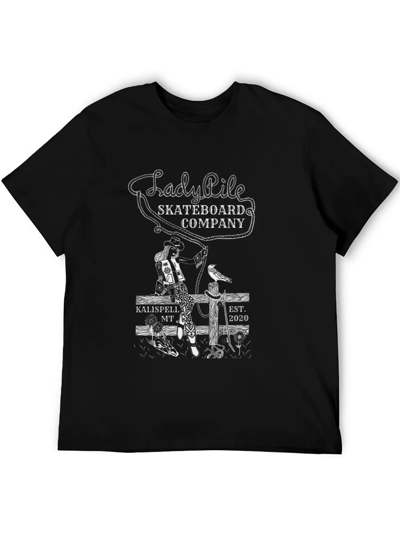 Wranglin" Unisex Casual T-Shirt – Clean Design For Daily Comfort