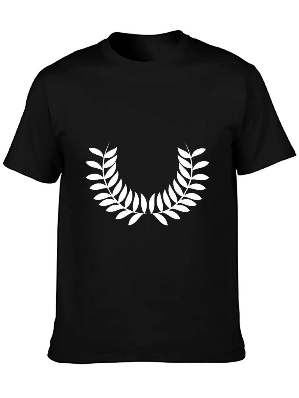 Wreath Unisex Casual T-Shirt – Clean Design For Daily Comfort