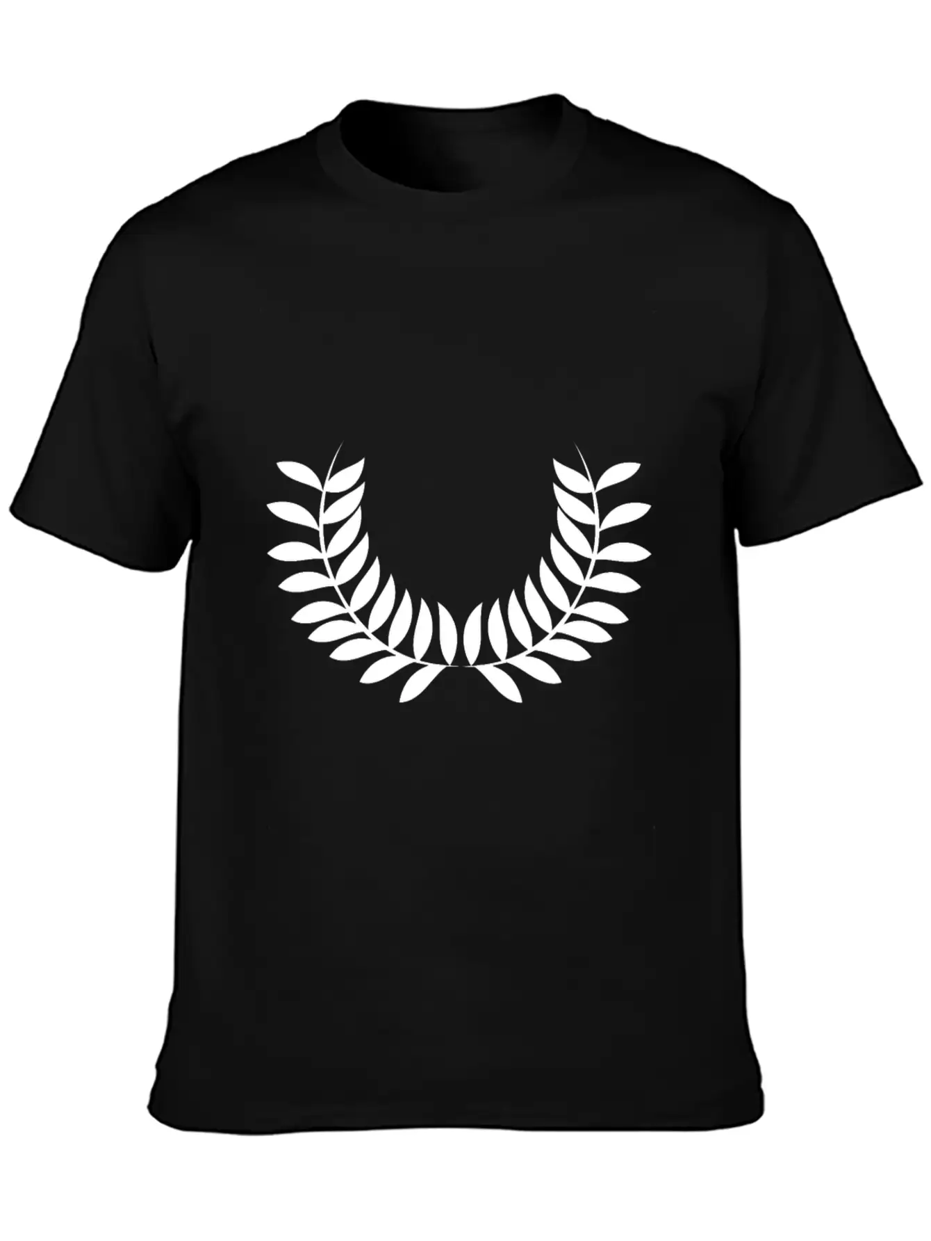 Wreath Unisex Casual T-Shirt – Clean Design For Daily Comfort