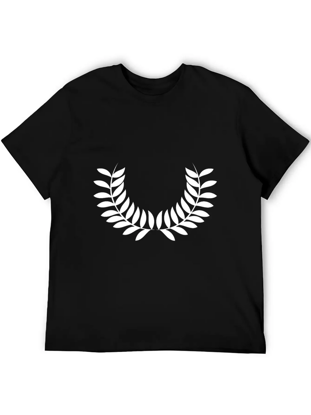 Wreath Unisex Casual T-Shirt – Clean Design For Daily Comfort