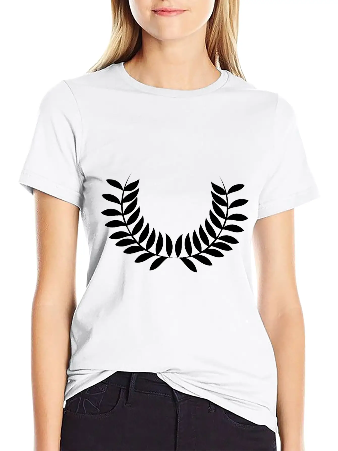 Wreath Unisex Casual T-Shirt – Clean Design For Daily Comfort