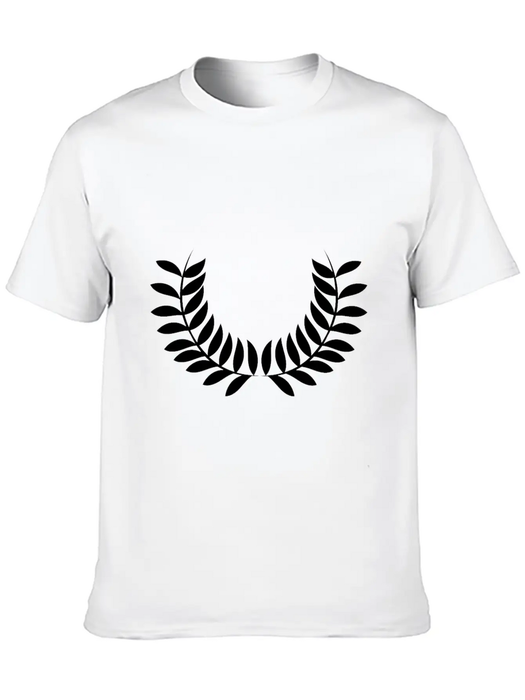 Wreath Unisex Casual T-Shirt – Clean Design For Daily Comfort