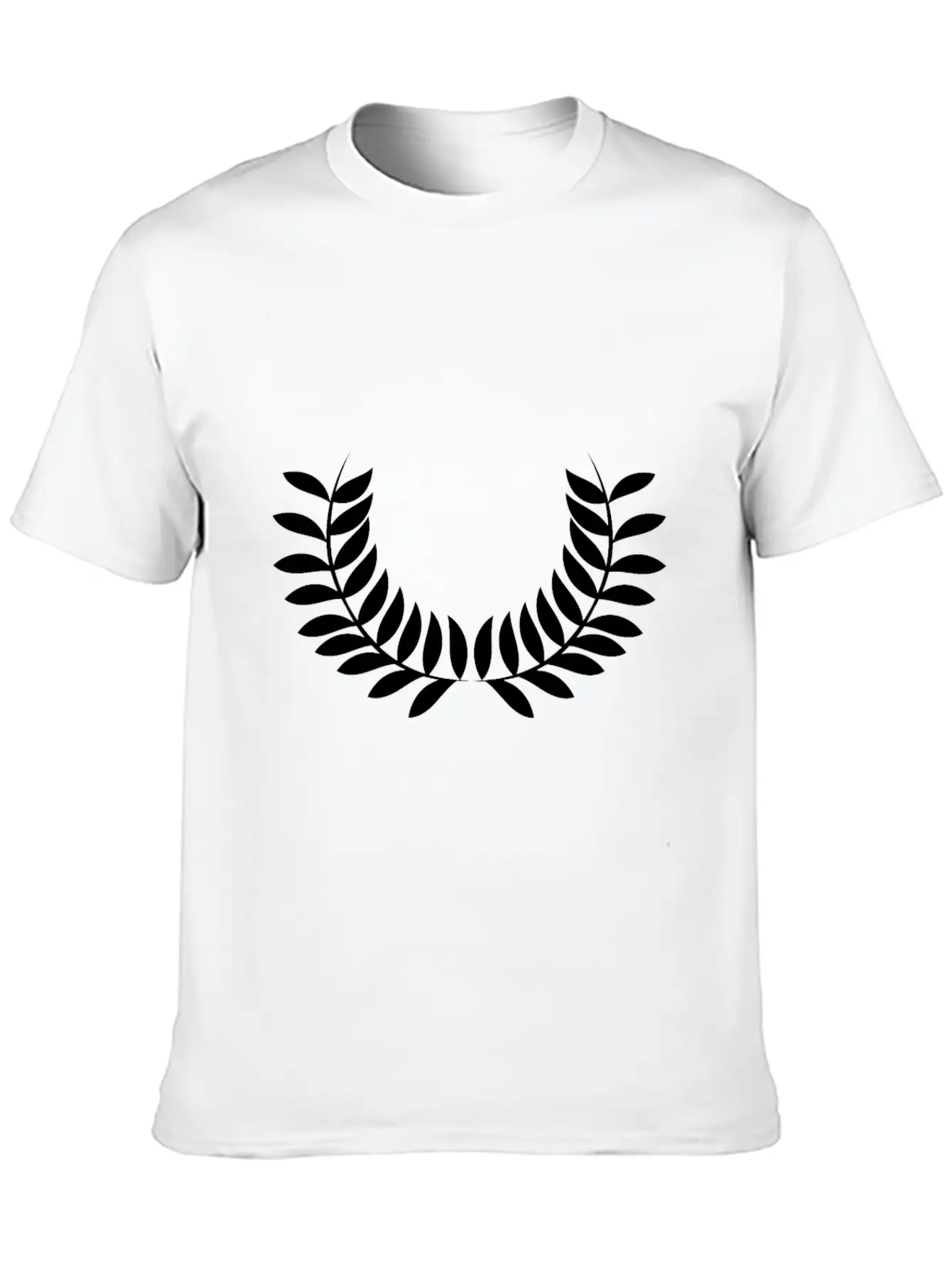 Wreath Unisex Casual T-Shirt – Clean Design For Daily Comfort