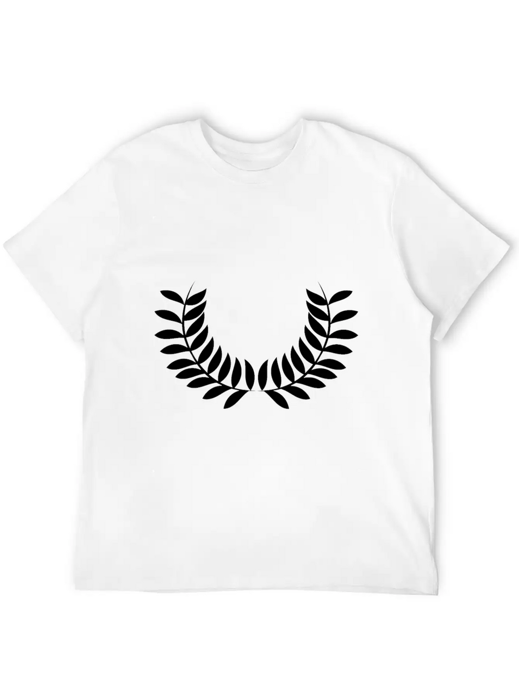 Wreath Unisex Casual T-Shirt – Clean Design For Daily Comfort