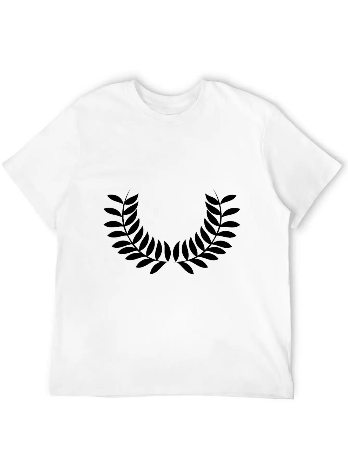 Wreath Unisex Casual T-Shirt – Clean Design For Daily Comfort