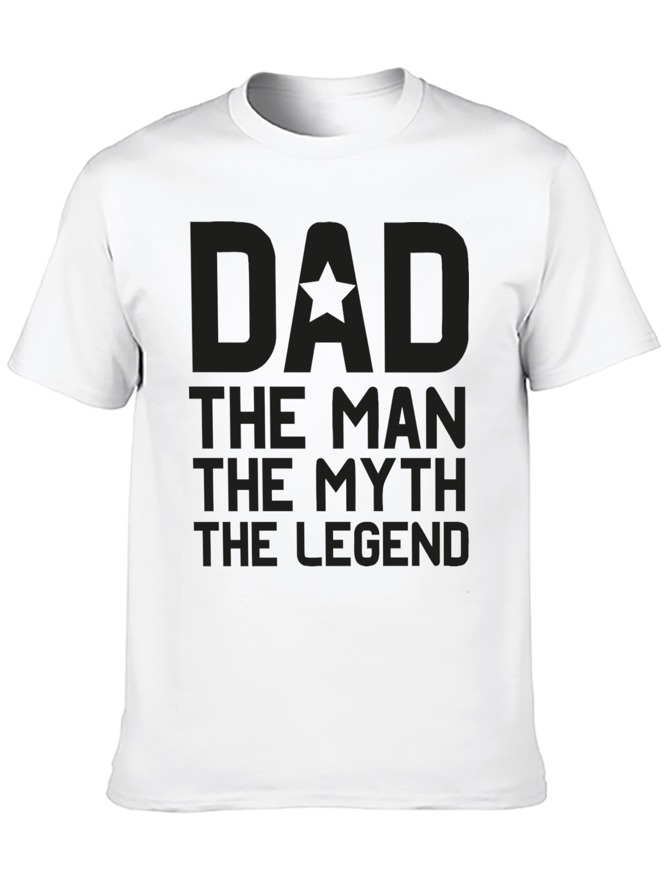 Dad The Man The Myth The Legend Graphic Tee