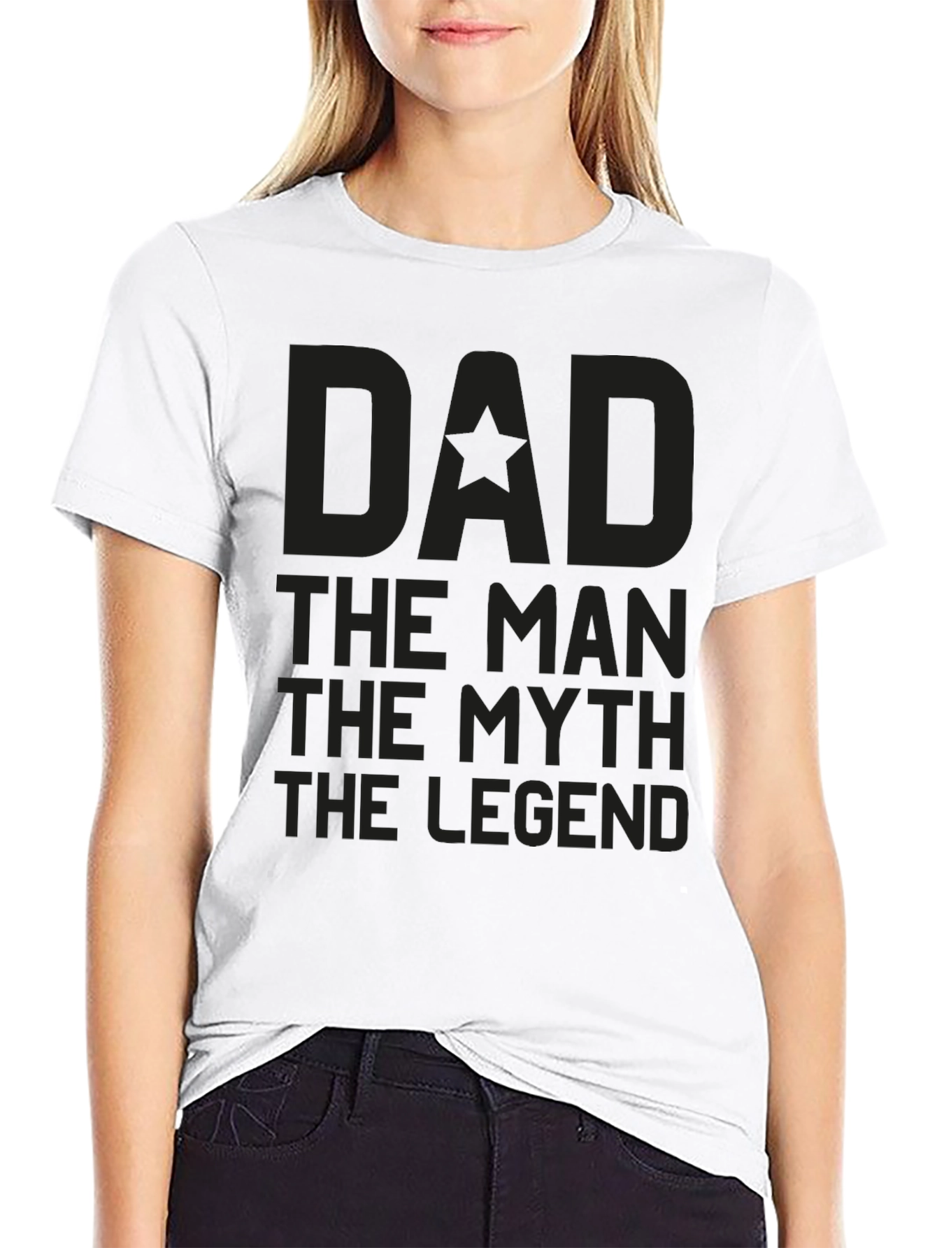Dad The Man The Myth The Legend Graphic Tee