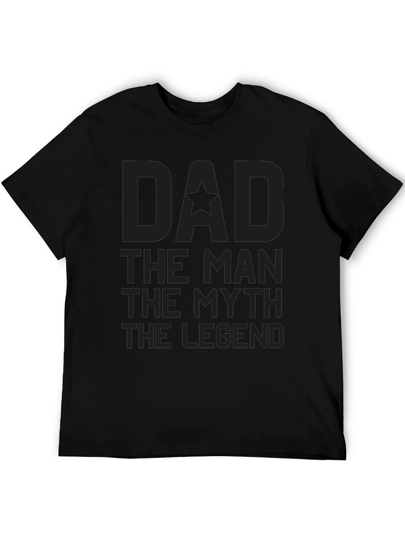 Dad The Man The Myth The Legend Graphic Tee