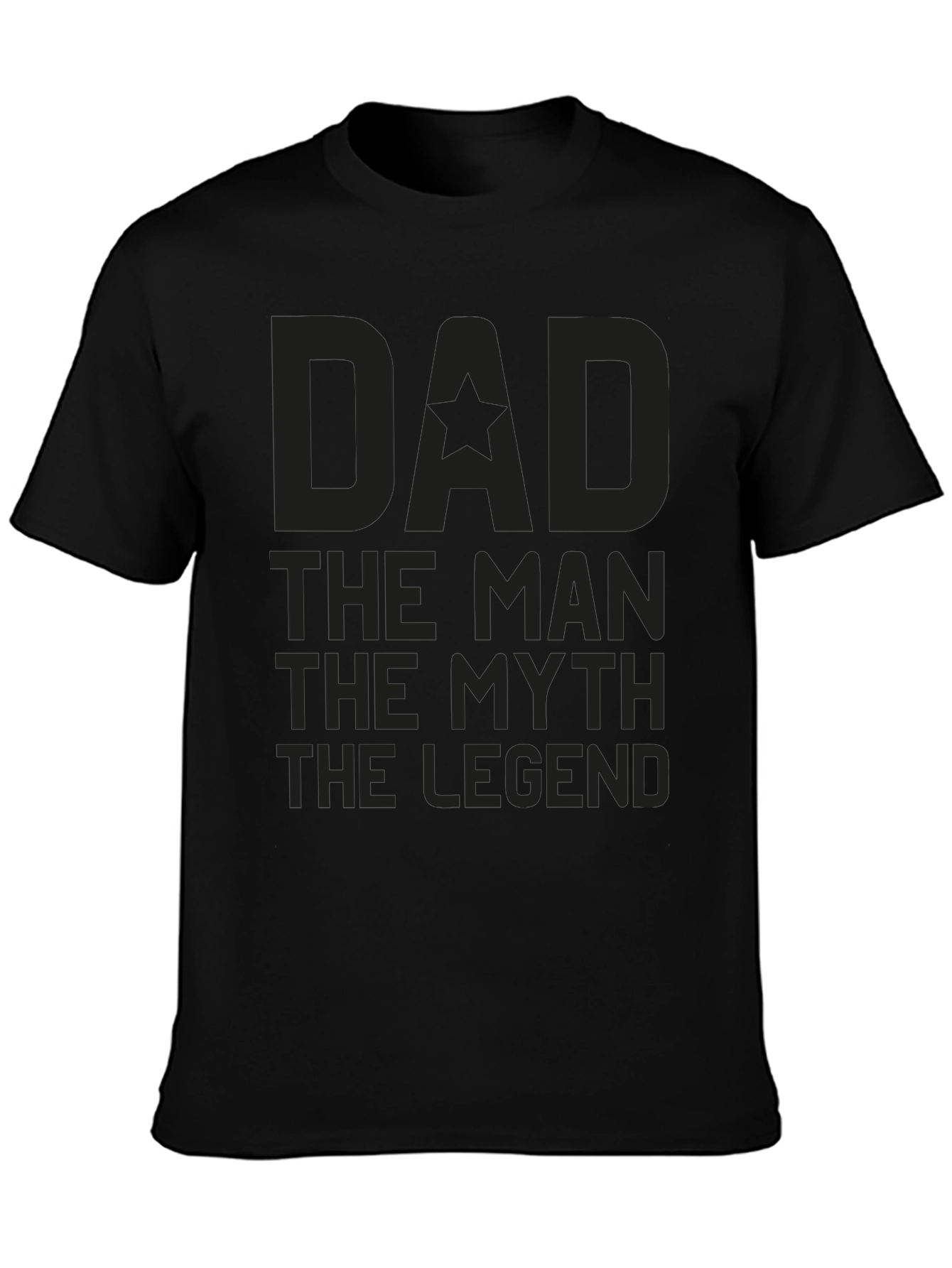 Dad The Man The Myth The Legend Graphic Tee