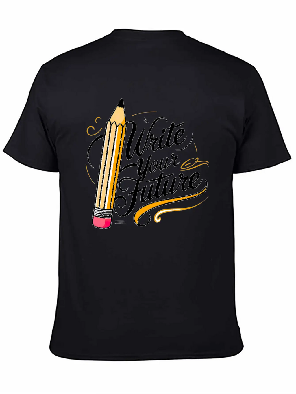 Write Your Future Breathable Soft Cotton T-Shirt – Timeless Casual Look
