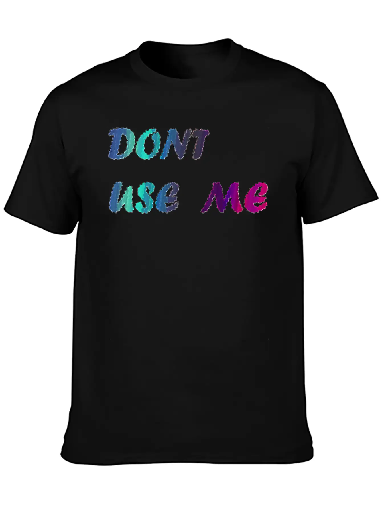 Writing Design Casual Graphic T-Shirt – Simple And Comfortable Daily Wear