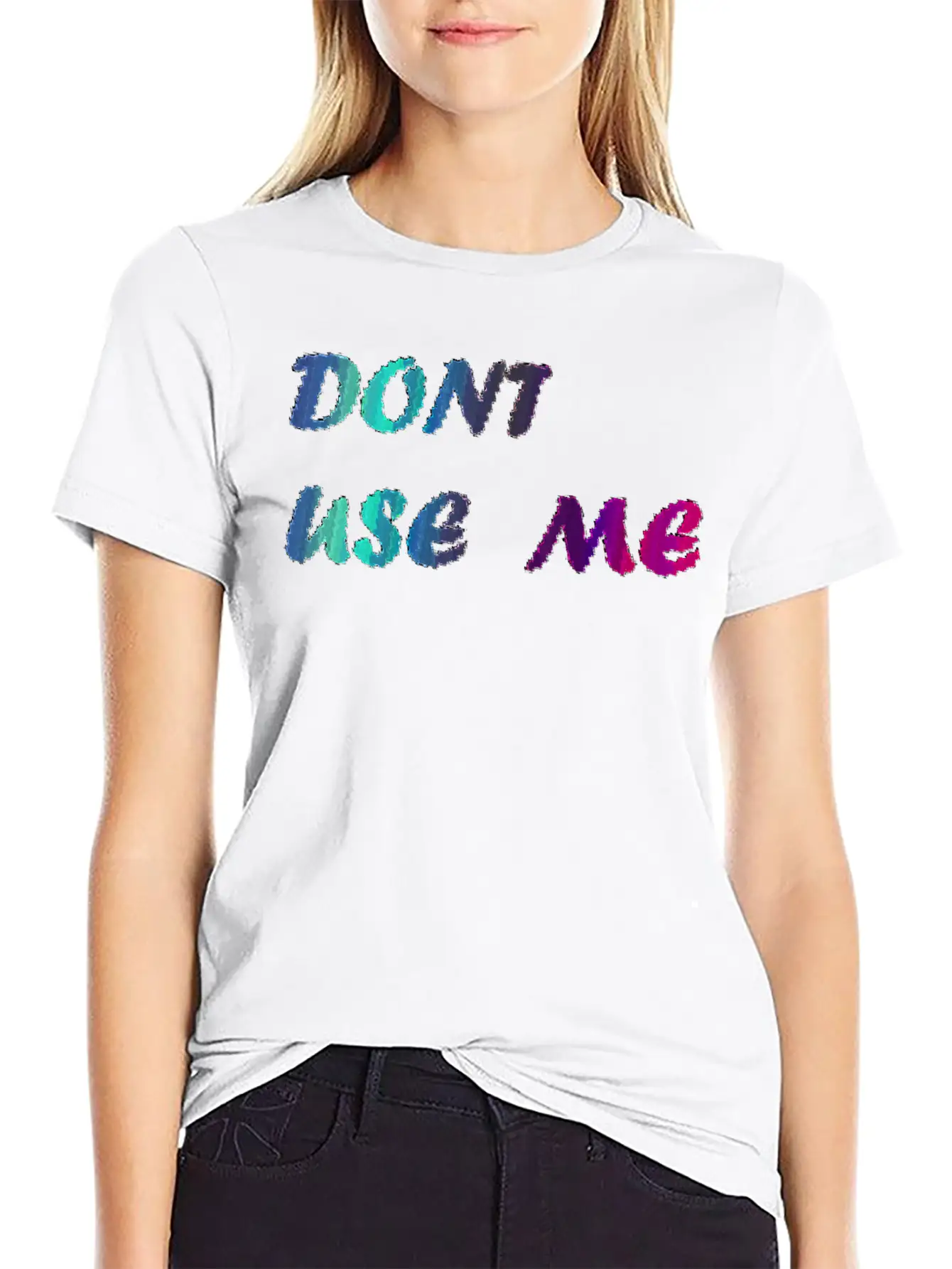 Writing Design Casual Graphic T-Shirt – Simple And Comfortable Daily Wear