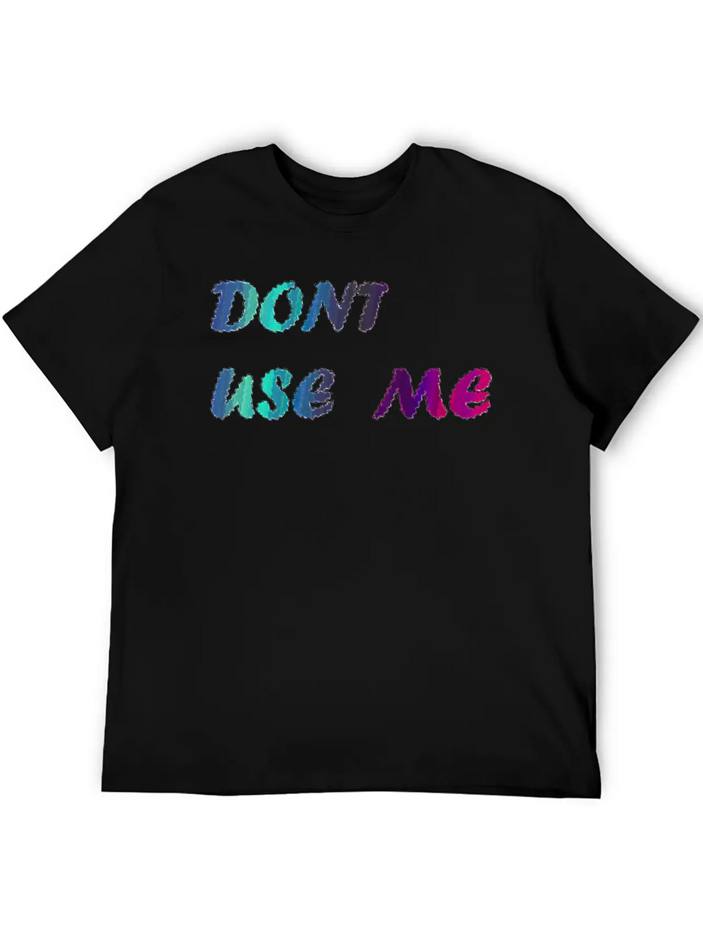 Writing Design Casual Graphic T-Shirt – Simple And Comfortable Daily Wear