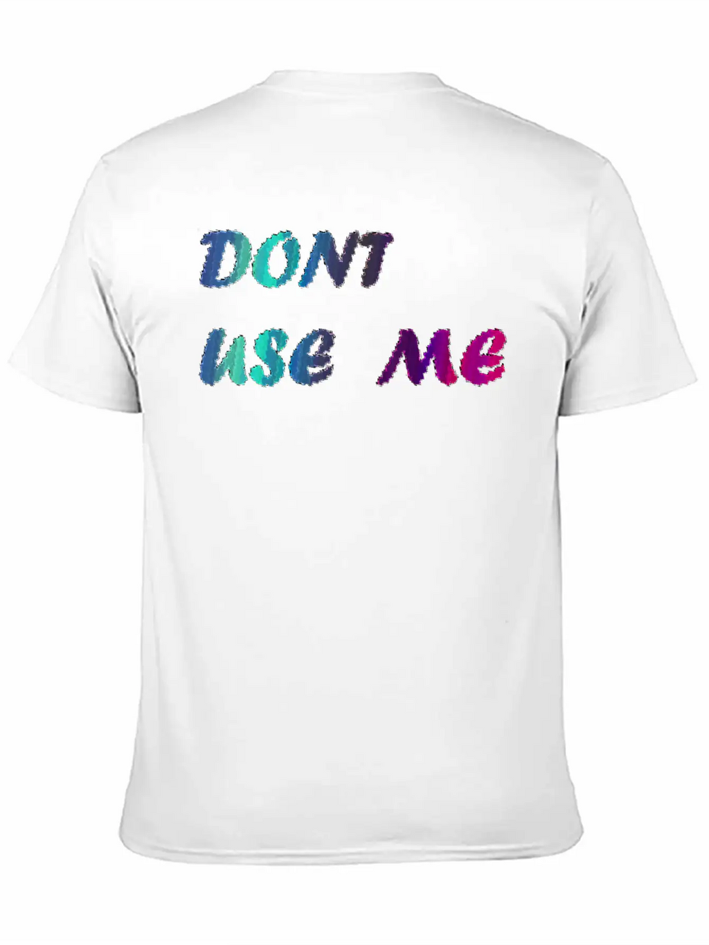 Writing Design Casual Graphic T-Shirt – Simple And Comfortable Daily Wear