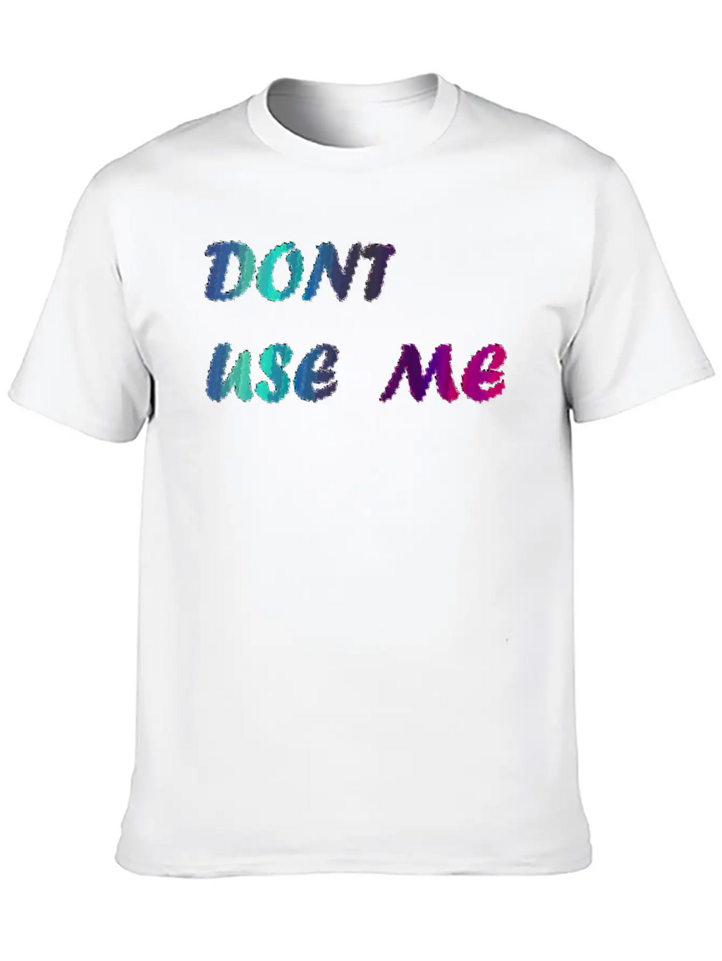 Writing Design Casual Graphic T-Shirt – Simple And Comfortable Daily Wear