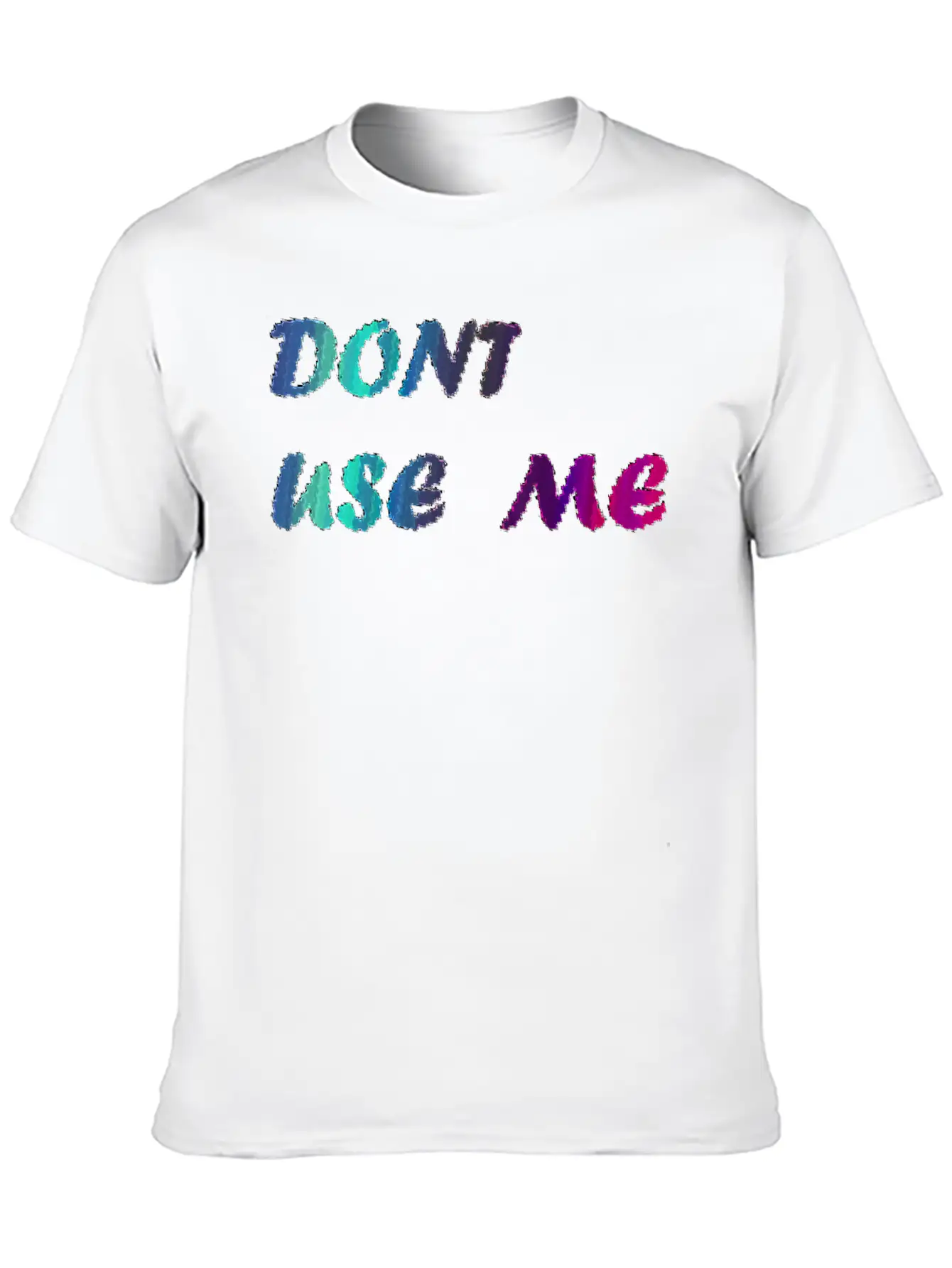Writing Design Casual Graphic T-Shirt – Simple And Comfortable Daily Wear