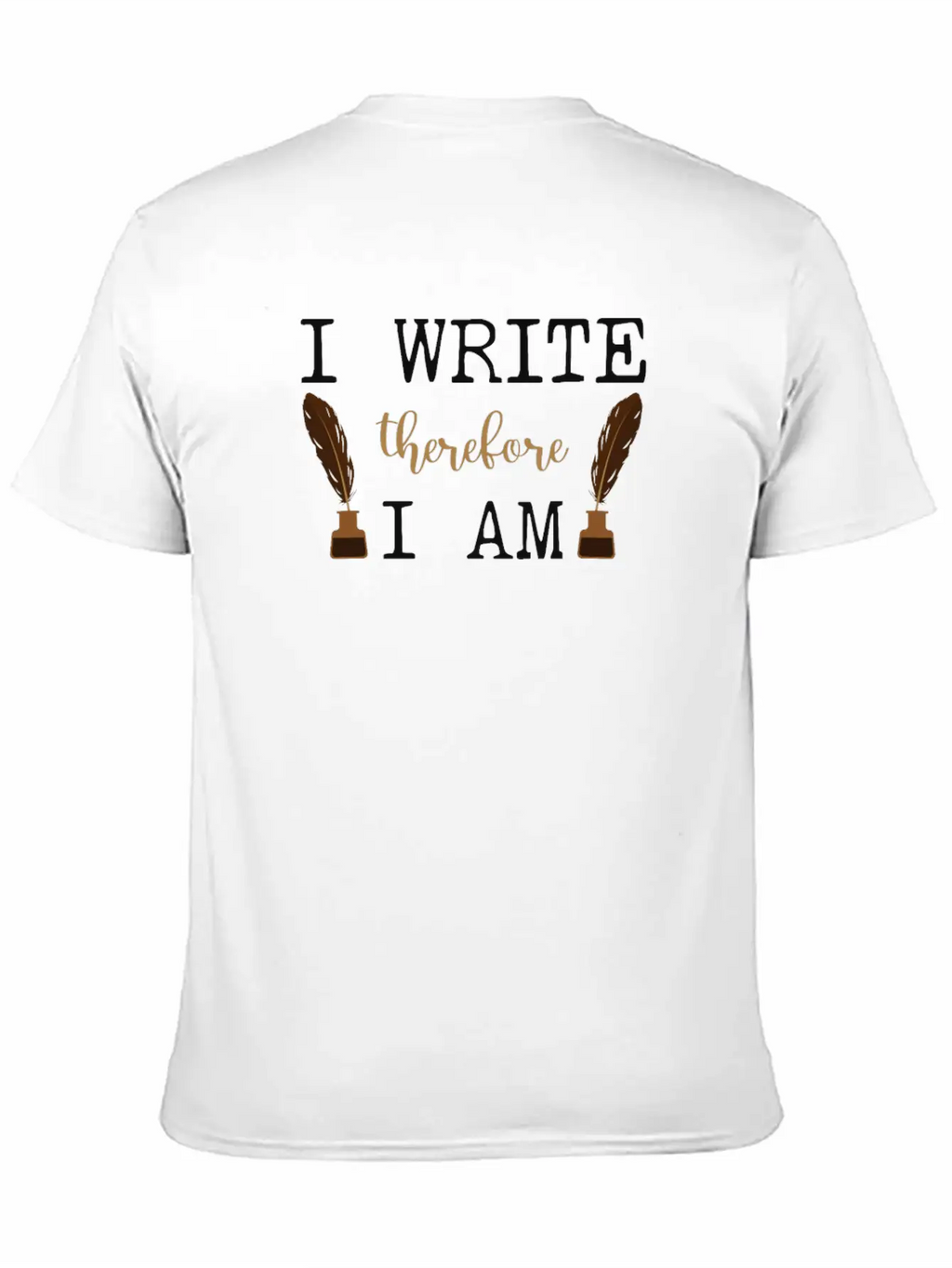 Writing Novel Writer & Published Casual Graphic T-Shirt – Simple And Comfortable Daily Wear