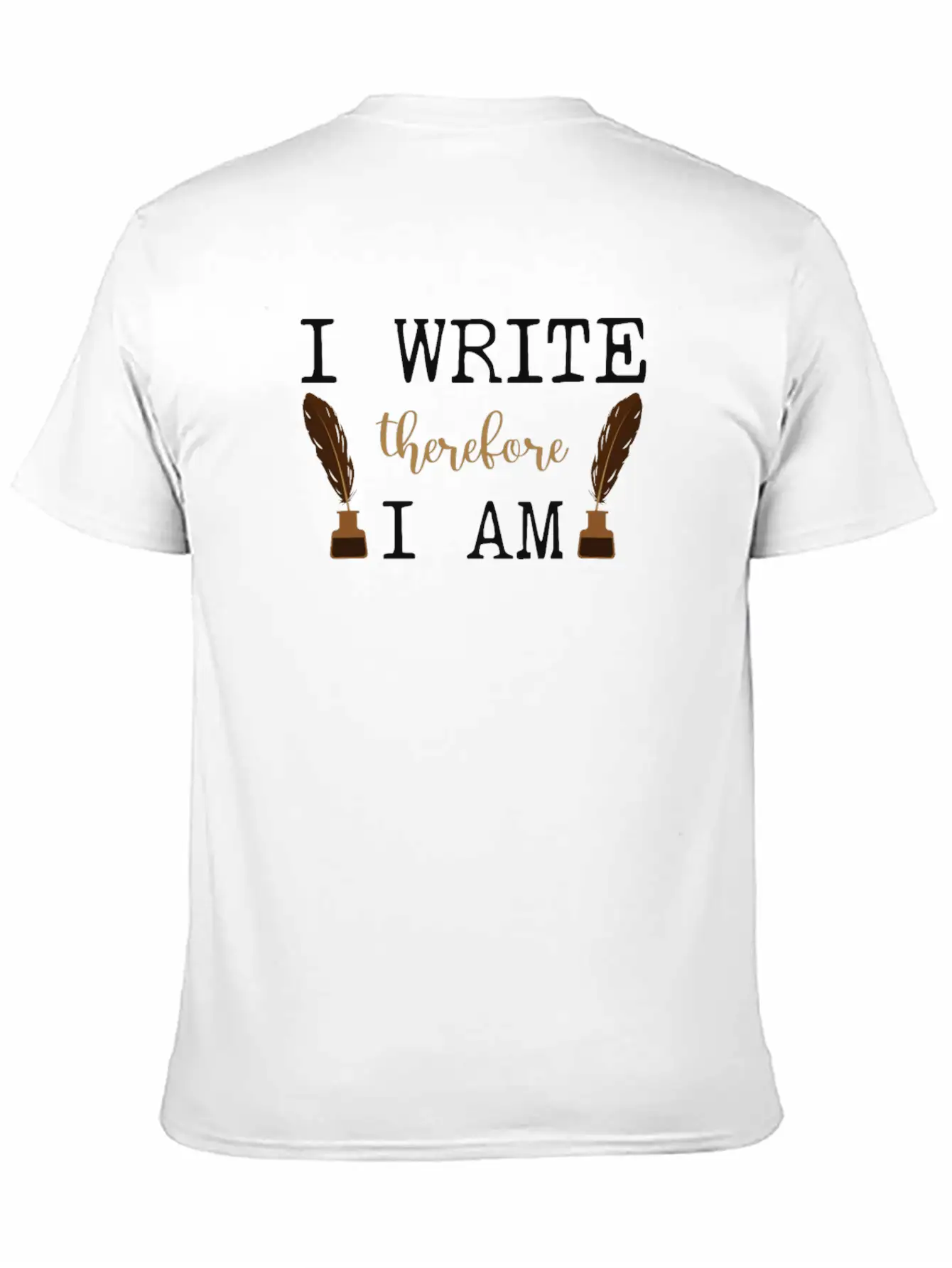 Writing Novel Writer & Published Casual Graphic T-Shirt – Simple And Comfortable Daily Wear