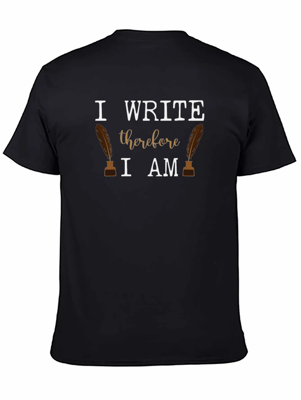 Writing Novel Writer & Published Casual Graphic T-Shirt – Simple And Comfortable Daily Wear