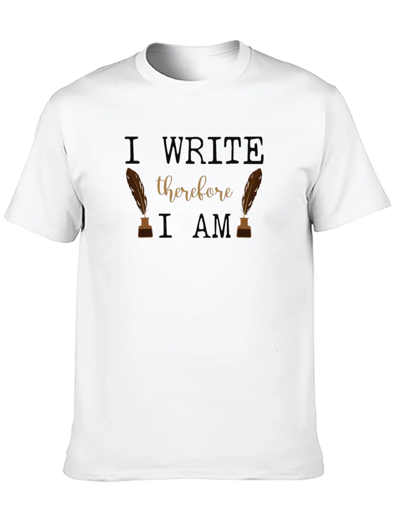 Writing Novel Writer & Published Casual Graphic T-Shirt – Simple And Comfortable Daily Wear