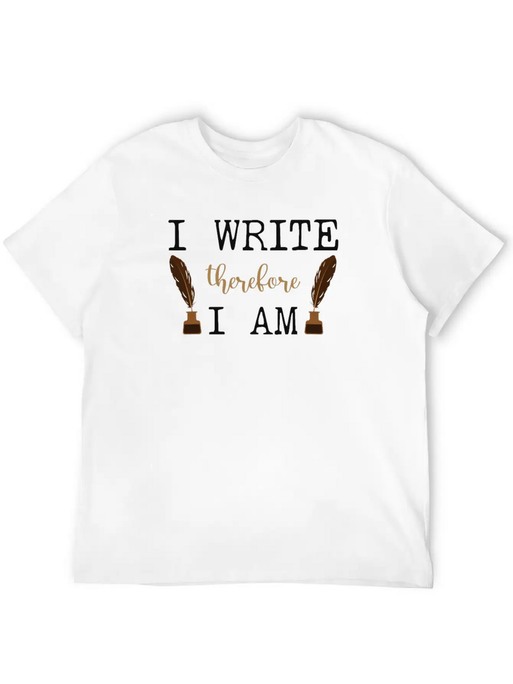 Writing Novel Writer & Published Casual Graphic T-Shirt – Simple And Comfortable Daily Wear