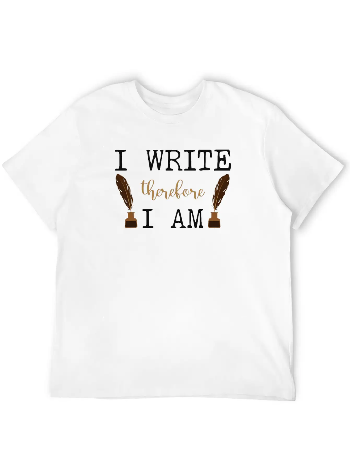 Writing Novel Writer & Published Casual Graphic T-Shirt – Simple And Comfortable Daily Wear
