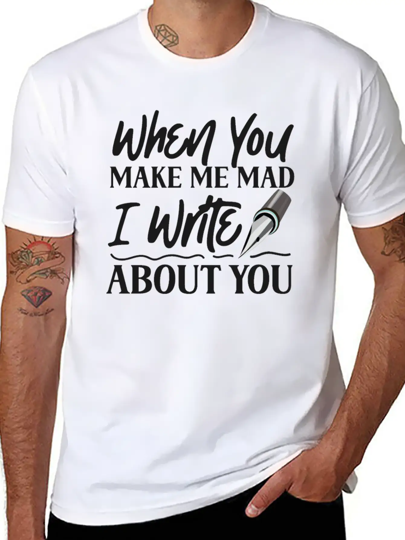 Writing Novel Writer & Published Unisex Casual T-Shirt – Clean Design For Daily Comfort