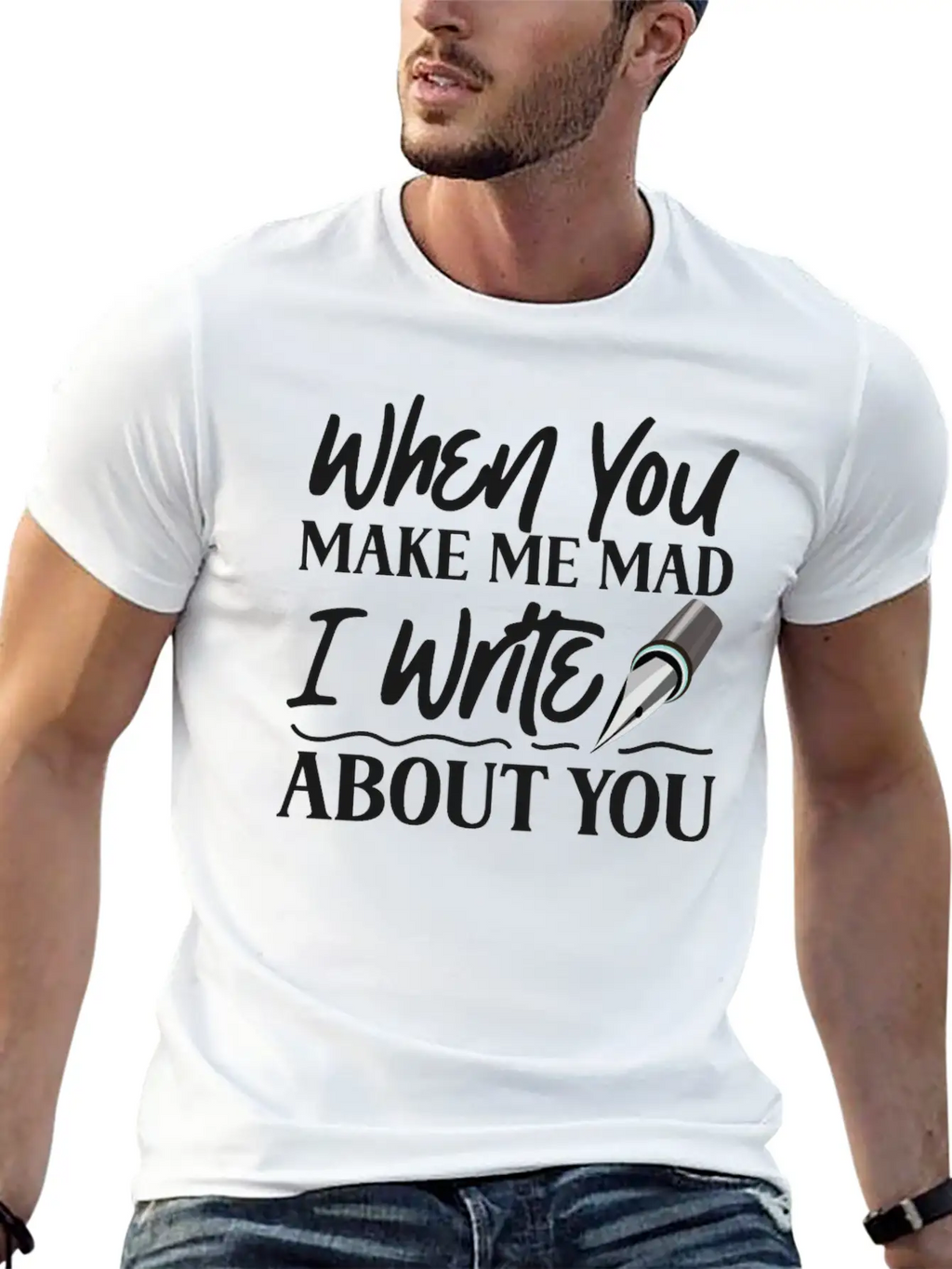 Writing Novel Writer & Published Unisex Casual T-Shirt – Clean Design For Daily Comfort