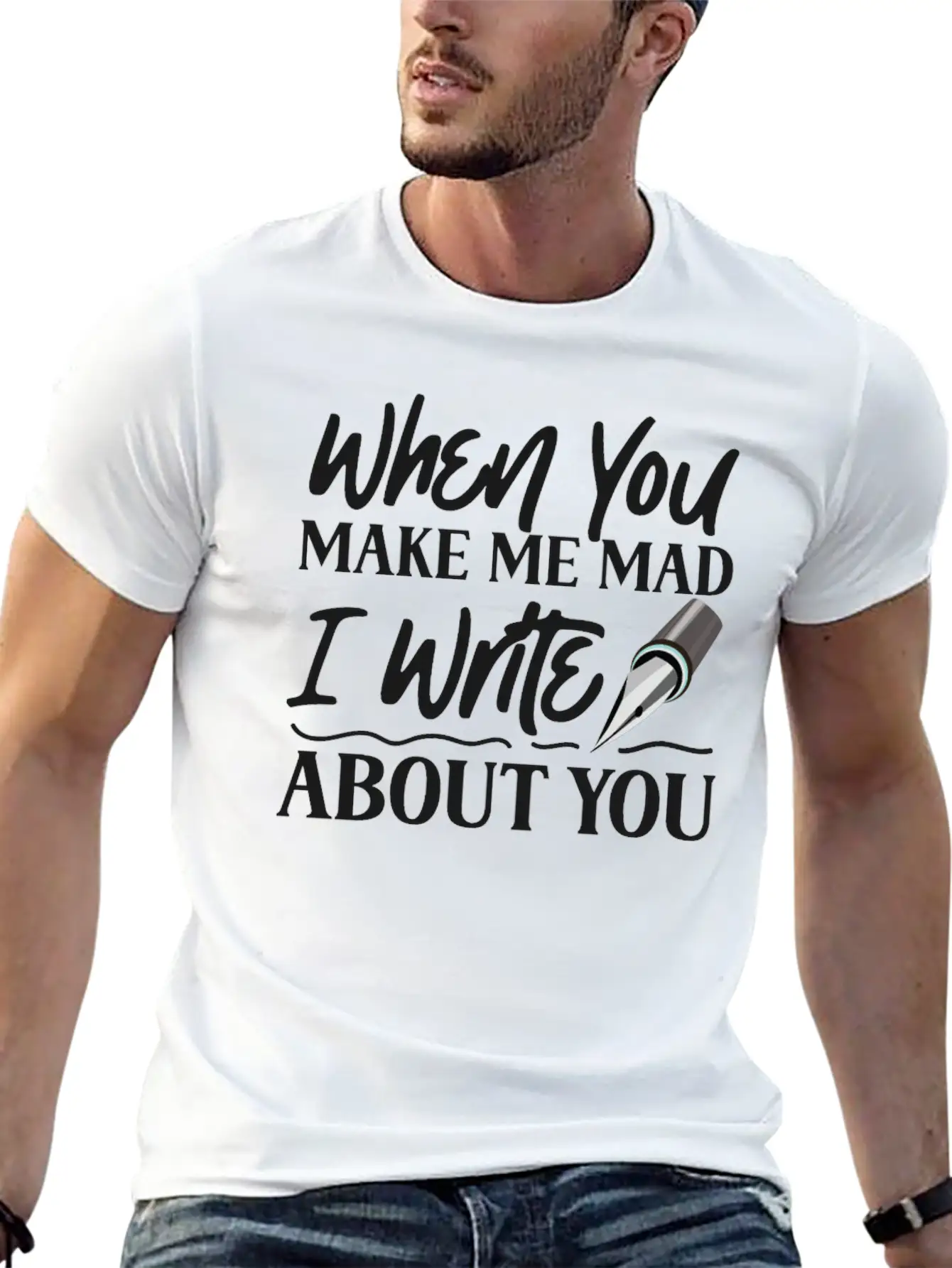 Writing Novel Writer & Published Unisex Casual T-Shirt – Clean Design For Daily Comfort