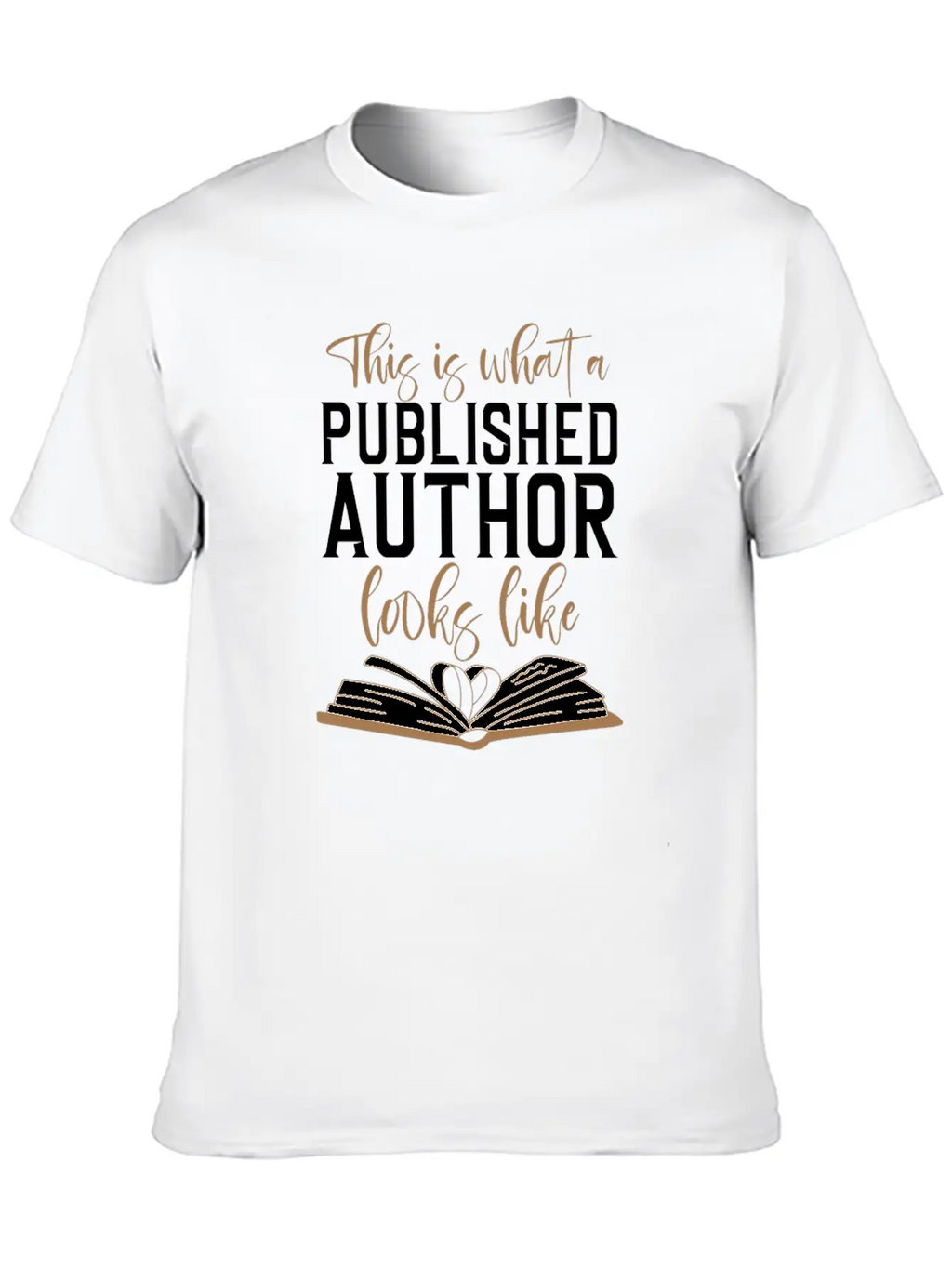 Writing This Is What A Published Stylish Everyday T-Shirt – Unisex Basic Cotton Tee