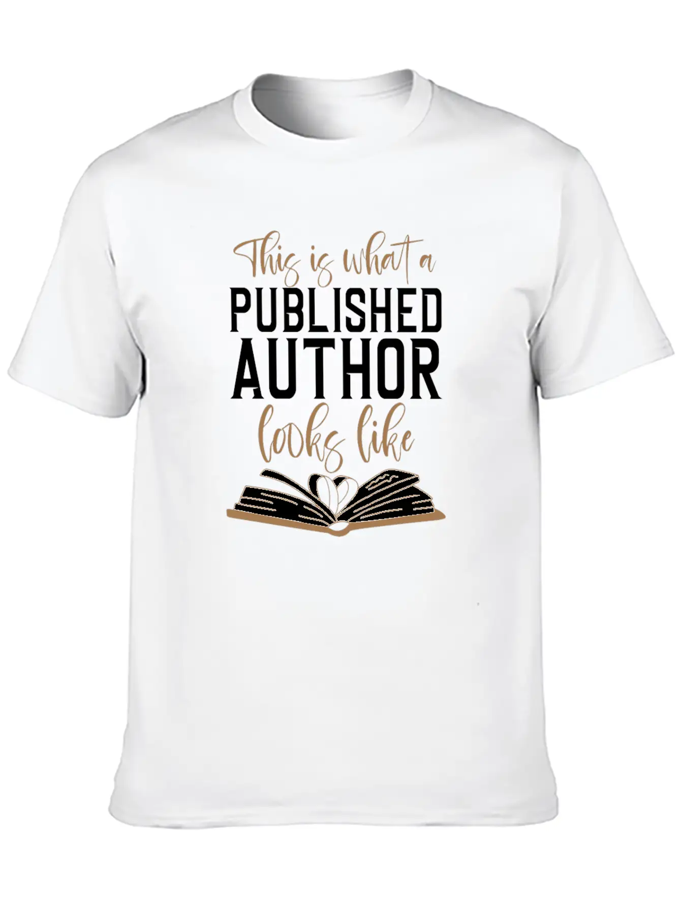 Writing This Is What A Published Stylish Everyday T-Shirt – Unisex Basic Cotton Tee