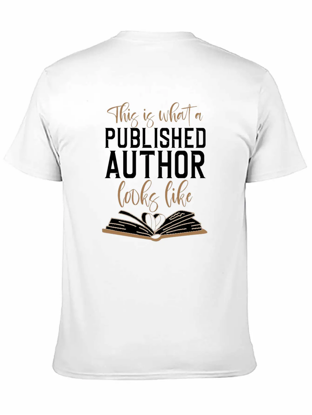 Writing This Is What A Published Stylish Everyday T-Shirt – Unisex Basic Cotton Tee