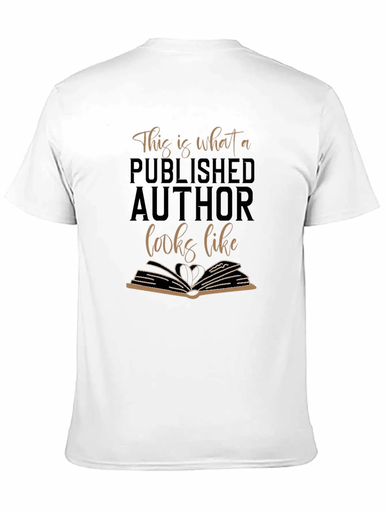 Writing This Is What A Published Stylish Everyday T-Shirt – Unisex Basic Cotton Tee
