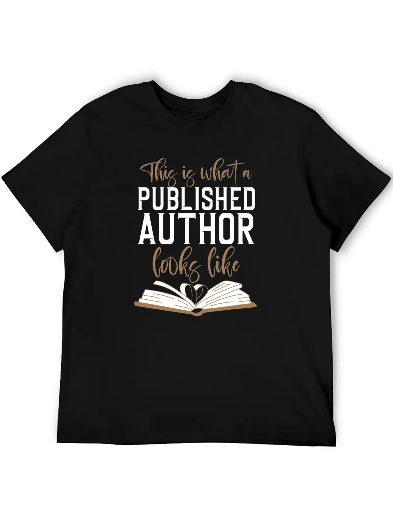 Writing This Is What A Published Stylish Everyday T-Shirt – Unisex Basic Cotton Tee