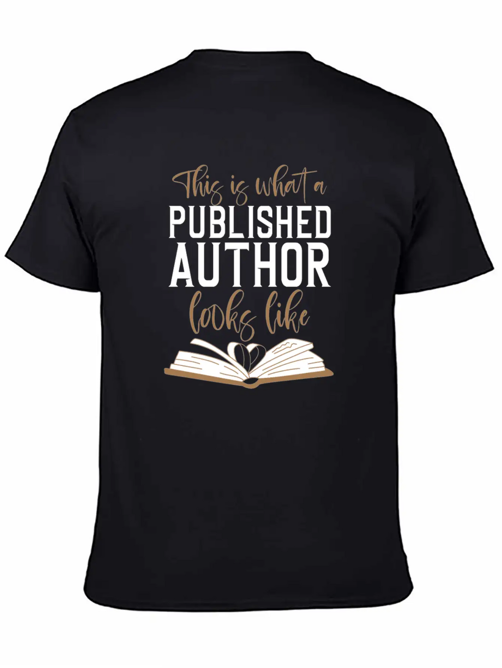 Writing This Is What A Published Stylish Everyday T-Shirt – Unisex Basic Cotton Tee
