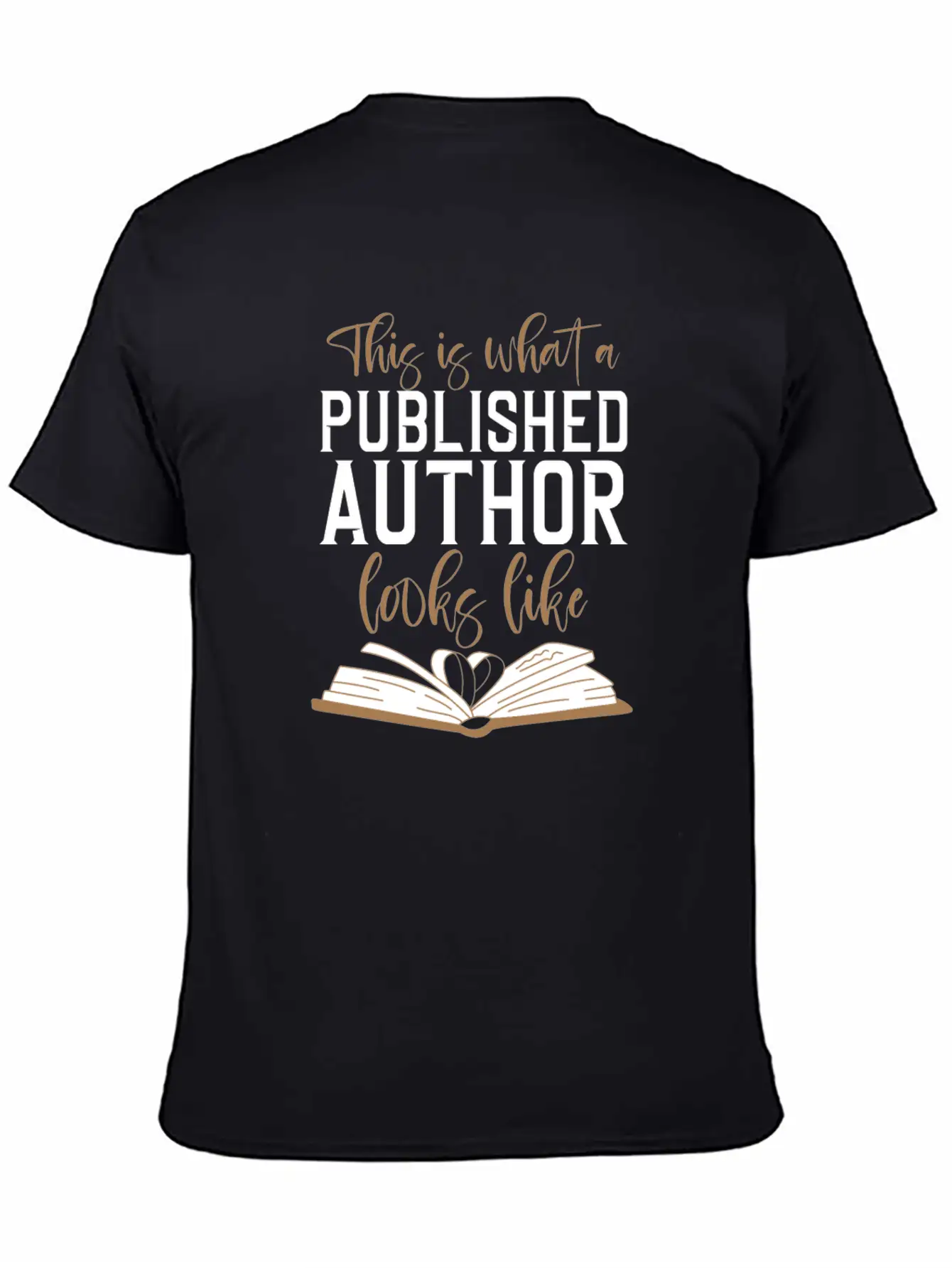 Writing This Is What A Published Stylish Everyday T-Shirt – Unisex Basic Cotton Tee