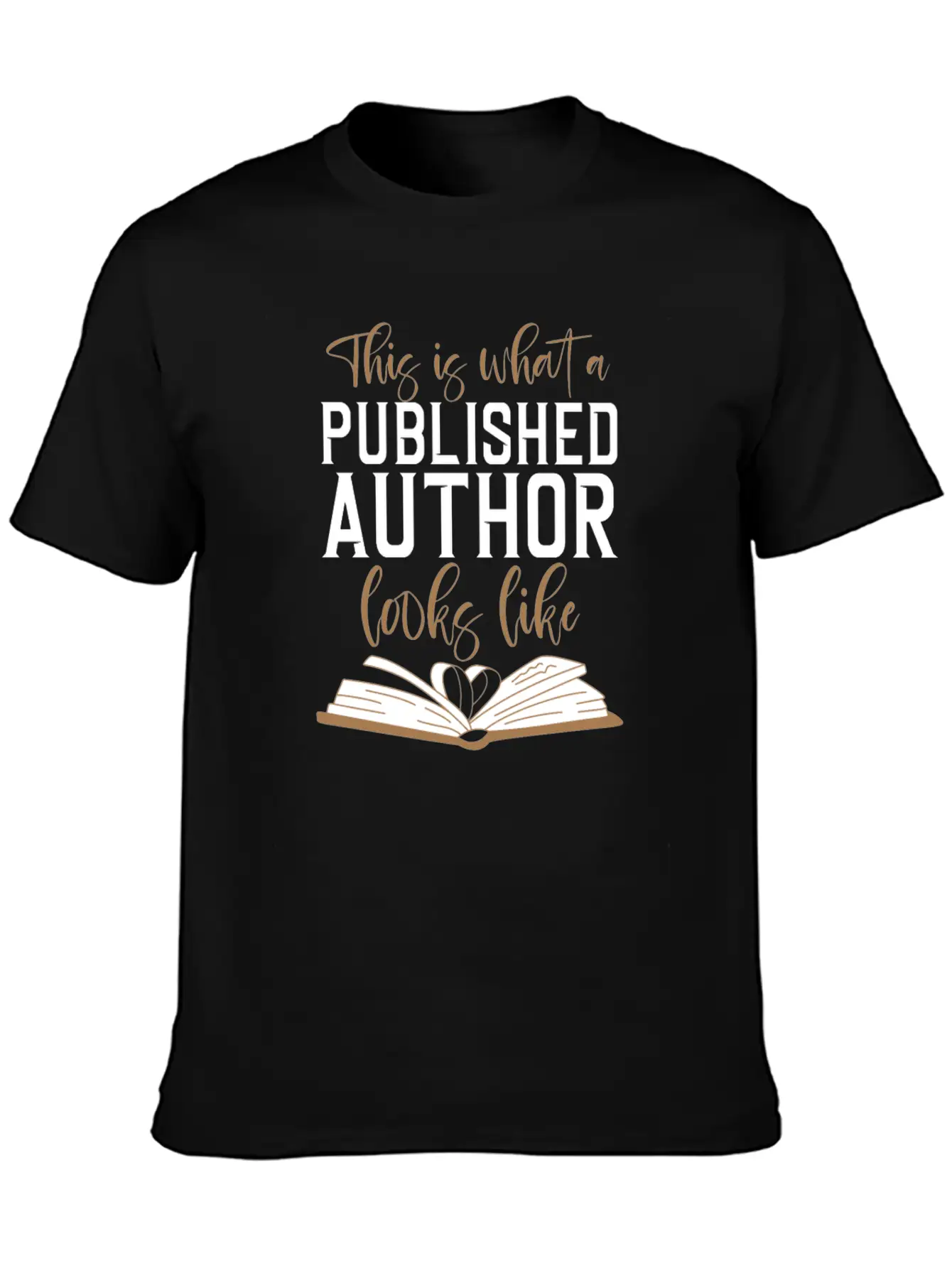 Writing This Is What A Published Stylish Everyday T-Shirt – Unisex Basic Cotton Tee